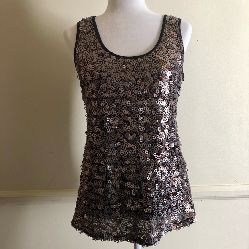 Beautiful Calvin Klein Sequins Top